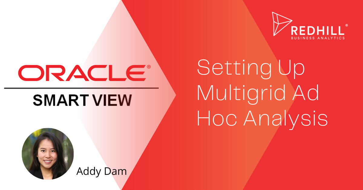 Setting Up Multigrid Ad Hoc Analysis in Smart View