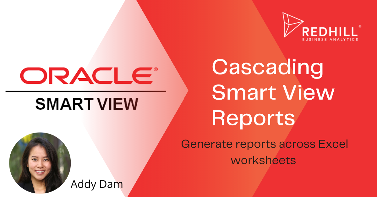 Cascading Smart View Reports for Excel