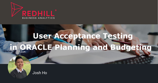 User Acceptance Testing in PBCS